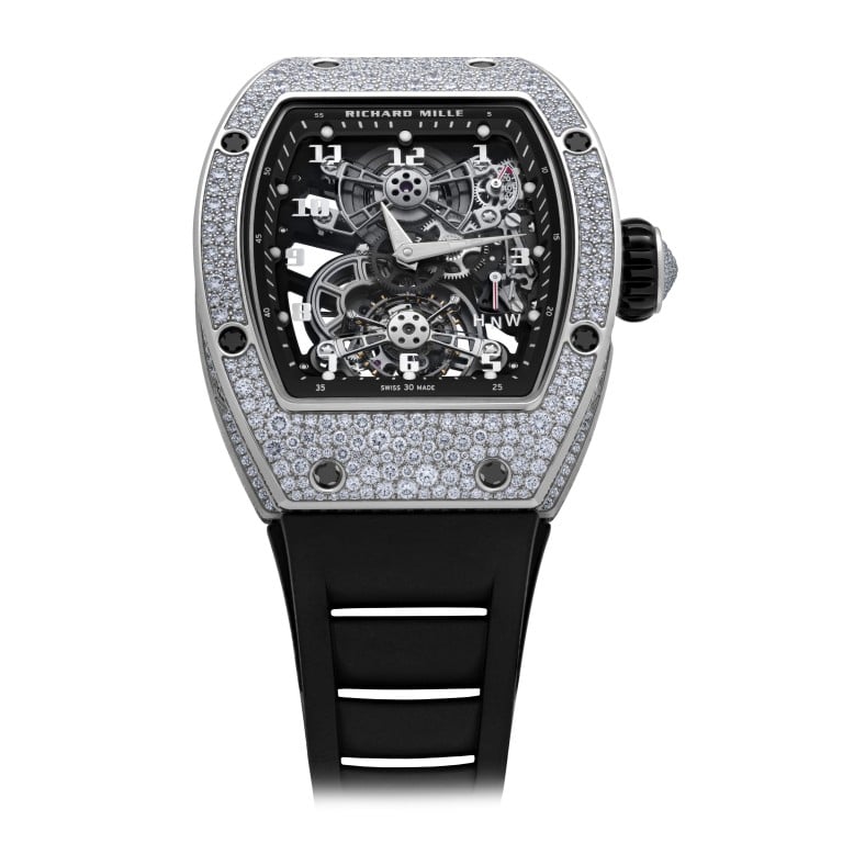 Richard Mille’s snow-set RM 17-01 Tourbillon highlights the watchmaker’s prowess as a jeweller. Photos: Handout