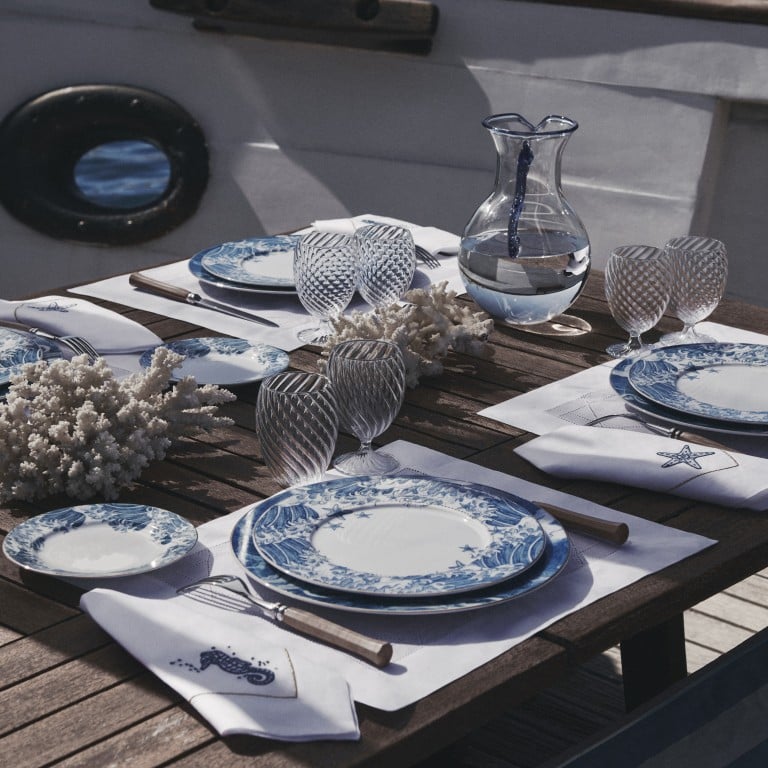 Creating an Instagrammable tablescape, according to experts Cordelia de Castellane of Dior Maison, Alice Naylor-Leyland of Mrs Alice and Martina Mondadori of Cabana. Photos: Handout