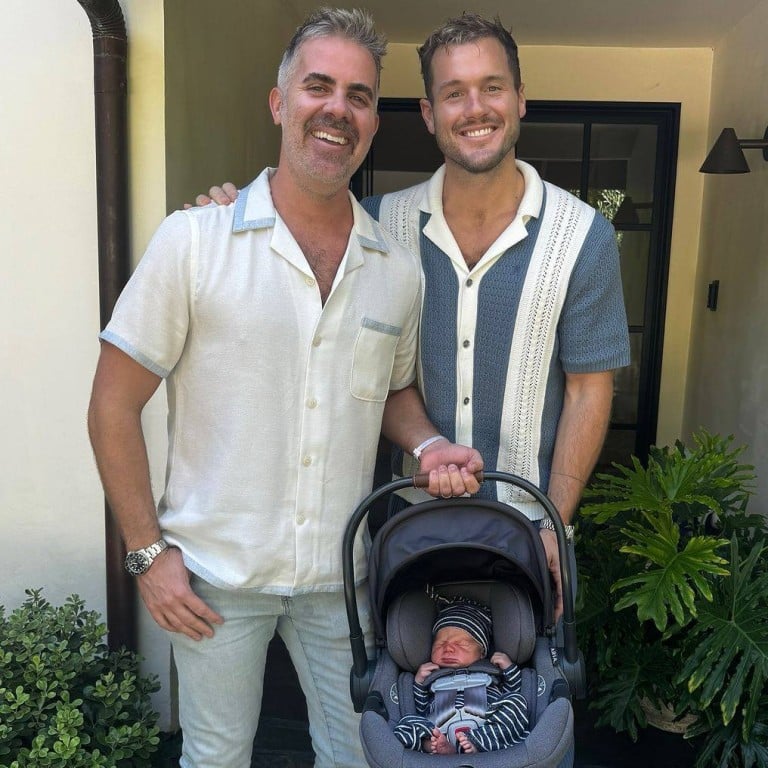 Jordan C. Brown and Colton Underwood married last May and just welcomed a baby via surrogate. Photo: @jordancbrown_/Instagram