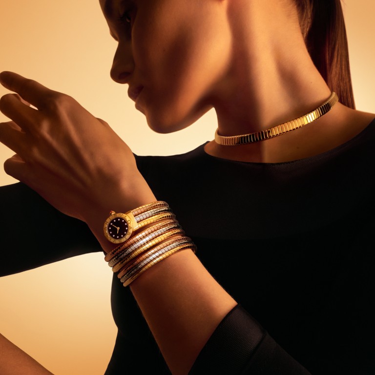The Bulgari Tubogas design made waves when it first emerged in the 1940s and has been updated ever since to remain a brand staple. Photos: Handout