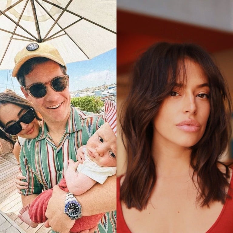 American actor Adam Devine and his wife Chloe Bridges are the happiest parents to their son ... but what do we know about her? Photos: @chloebridges/Instagram