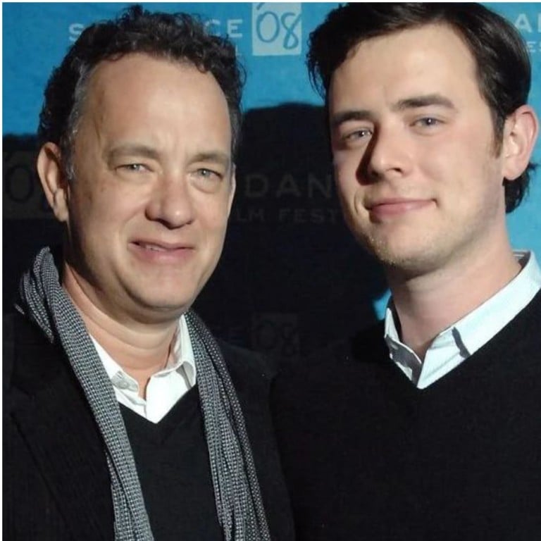 Tom Hanks and his eldest son Colin Hanks, who’s also a Hollywood actor. Photos: @tom_hanks_fansite, @colinhanks/Instagram
