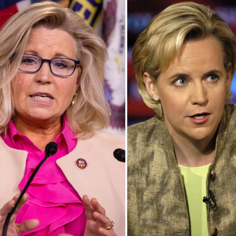Liz (left) and Mary Cheney, the daughters of former US vice-president Dick Cheney, have had very public fallouts. Photos: Getty Images