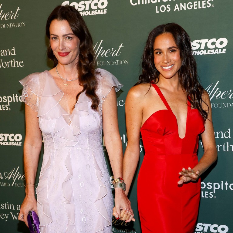 Through thick and thin: Kelly McKee Zajfen and Meghan Markle at the 2024 Children’s Hospital Los Angeles Gala on October 5. Photo: Getty Images