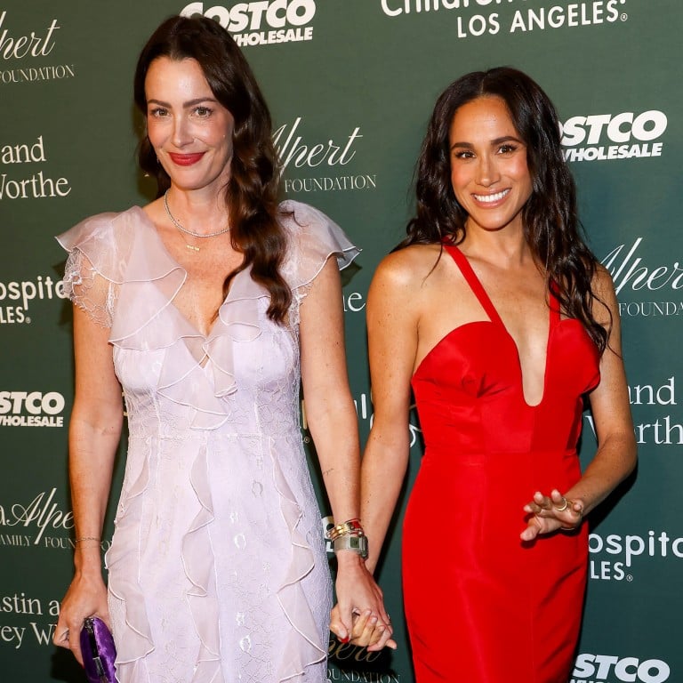 Through thick and thin: Kelly McKee Zajfen and Meghan Markle at the 2024 Children’s Hospital Los Angeles Gala on October 5. Photo: Getty Images