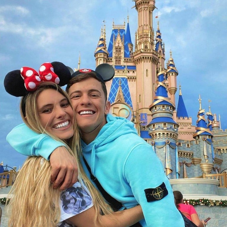Guaynaa and Lele Pons pictured at Disneyworld. Photo: @lelepons/Instagram