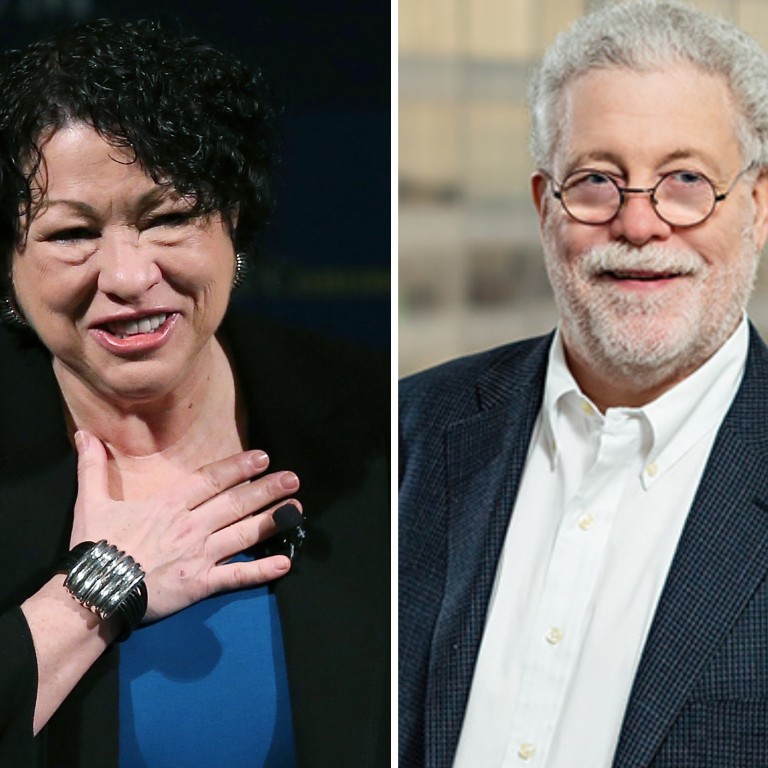 Meet US Supreme Court Justice Sonia Sotomayor’s ex, patent lawyer Kevin Noonan: the high school sweethearts married after college but divorced after seven years. Photos: AFP; MBHB