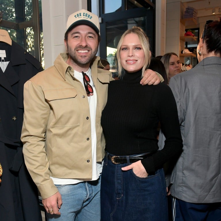 Simon Tikhman and wife Erin Foster attend a screening of Foster’s Netflix show Nobody Wants This in California, in September. Photo: Getty Images/TNS