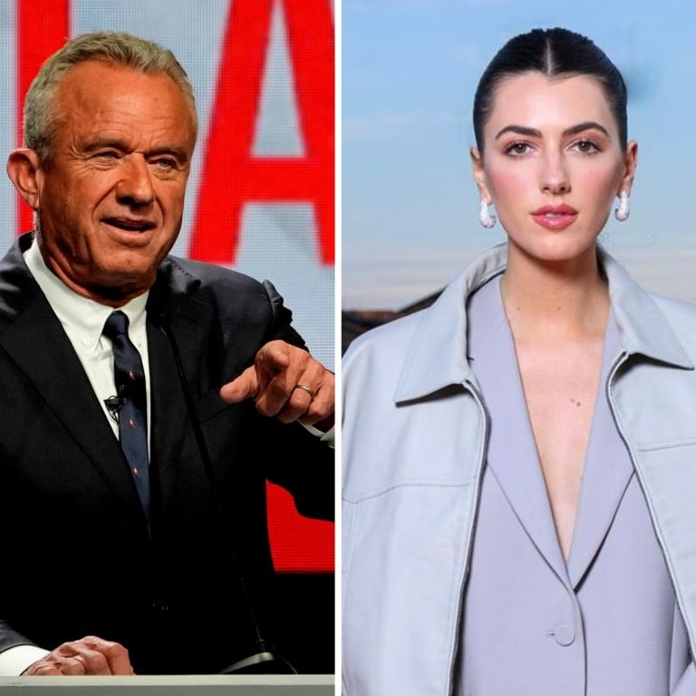 Kyra Kennedy (right) is the daughter of Robert F. Kennedy Jr and his second wife, Mary Richardson. Photos: AP, @mskyrakennedy/Instagram