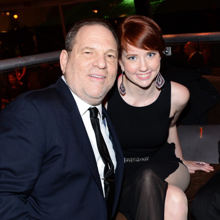 Harvey Weinstein and his daughter Lily Weinstein in 2014; his children no longer speak to him, according to reports. Photo: Getty Images