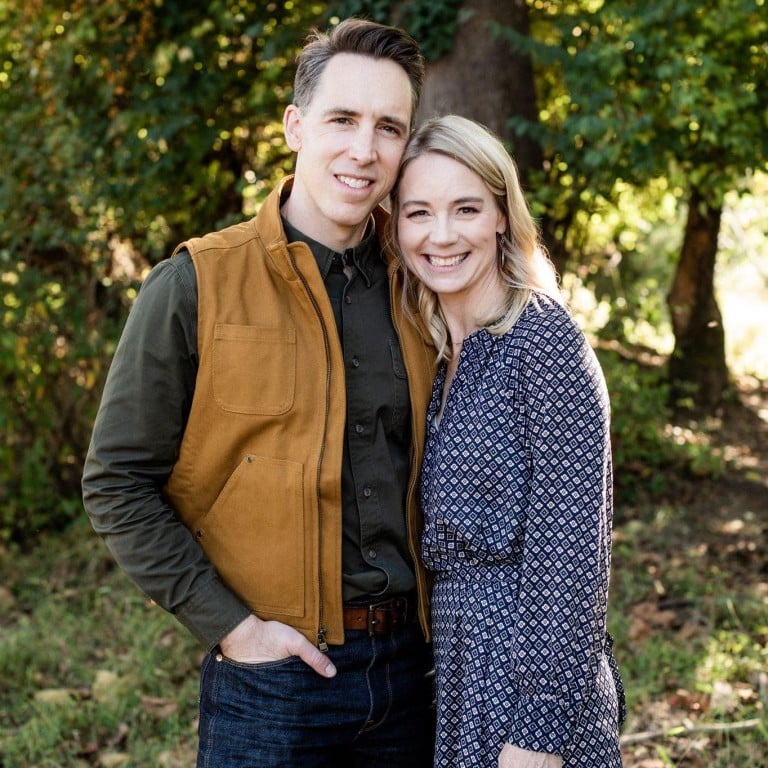Meet Erin Hawley, the conservative lawyer wife of Senator Josh Hawley: she’s the legal mind behind big anti-abortion cases, espouses Christian values, and published the devotional book Living Beloved. Photo: @HawleyMO/X