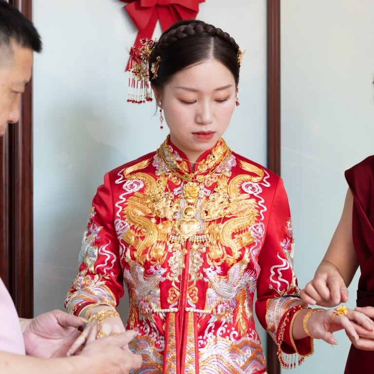 Chinese wedding gold jewelry discount