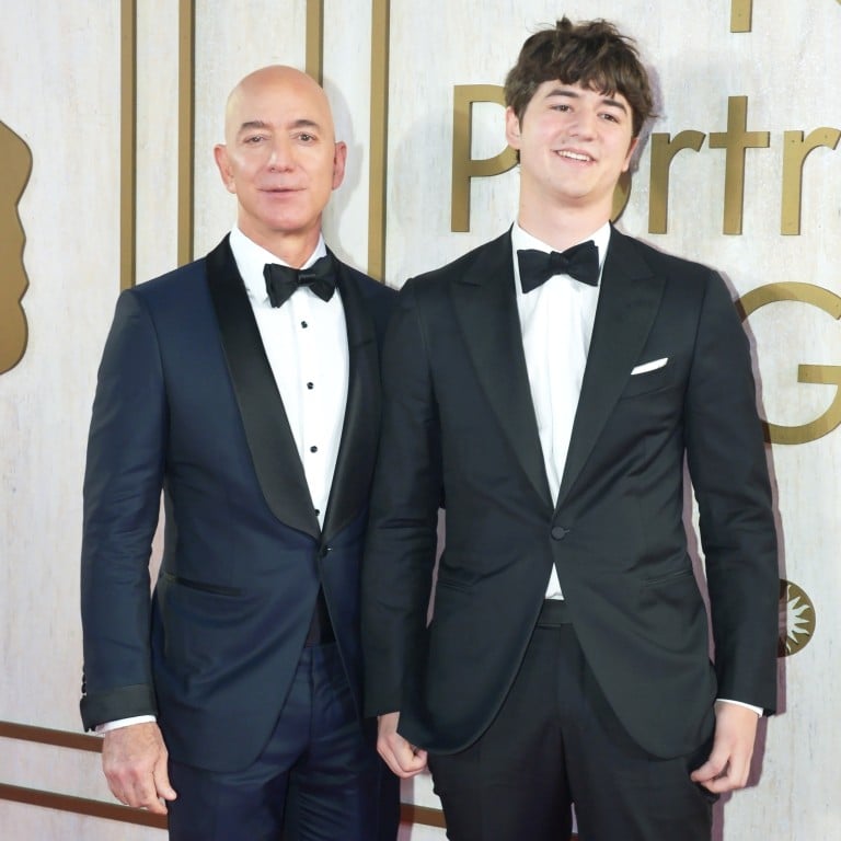 Who is Amazon nepo baby Preston Bezos, Jeff Bezos’s eldest son with MacKenzie Scott? The MIT grad was spotted at Nobu with future stepmum Lauren Sánchez – who calls her blended family “the Brady Bunch”. Photo: Getty Images