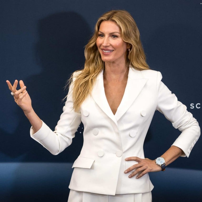 Victoria’s Secret angel Gisele Bündchen is expecting her third child, which will be her first with boyfriend Joaquim Valente. Photo: AFP