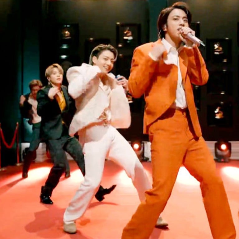 K-pop sensations BTS perform onstage during the 63rd Annual Grammy Awards in 2021. Photo: Getty