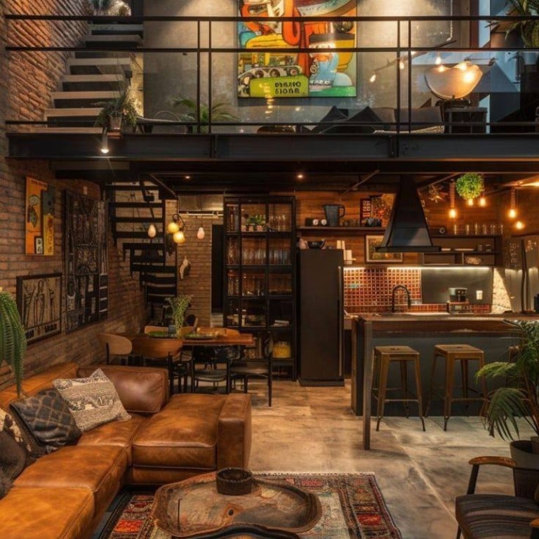 Man caves are trending and also changing, becoming more sophisticated as designers lean in to give them the air of a members’ club, office or home gym. Photos: Handout