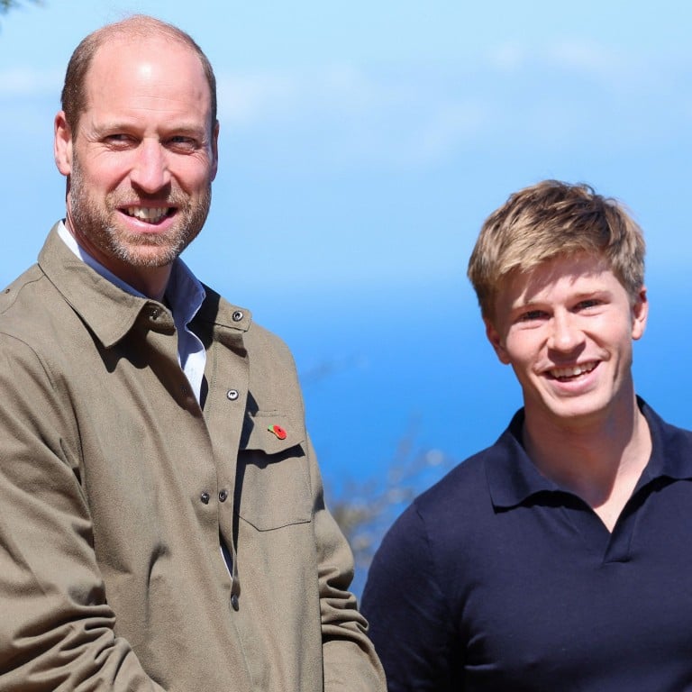 Meet Steve Irwin’s son Robert, who’s turning 21: the Australian conservationist has been working with Prince William in South Africa and is following in his late father’s footsteps. Photo: Reuters