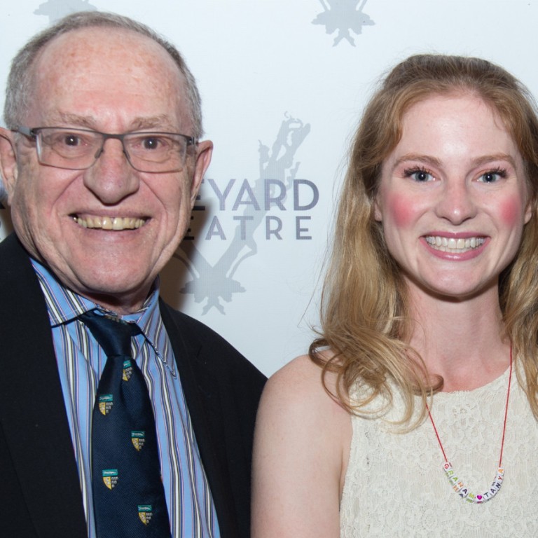 Alan Dershowitz’s daughter Ella is a crossword puzzle writer and actress. Photos: Getty Images; WireImage