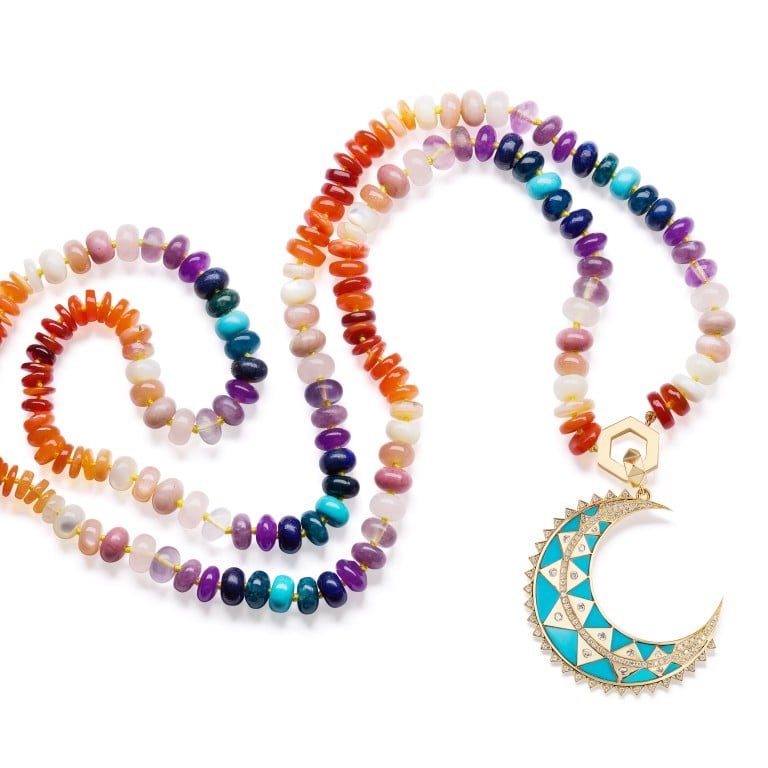 Harwell Godfrey beaded necklace with pendant. Photo: Handout