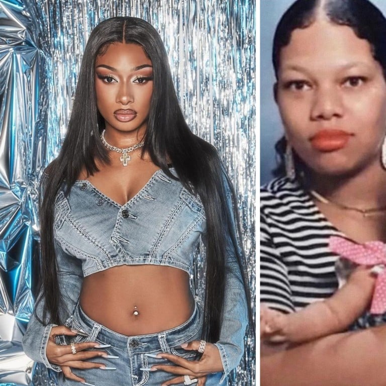 Megan Thee Stallion’s mum, Holly Thomas, was also her manager before she died in 2019. Photos: @truereligion, @blackuncutgems/Instagram