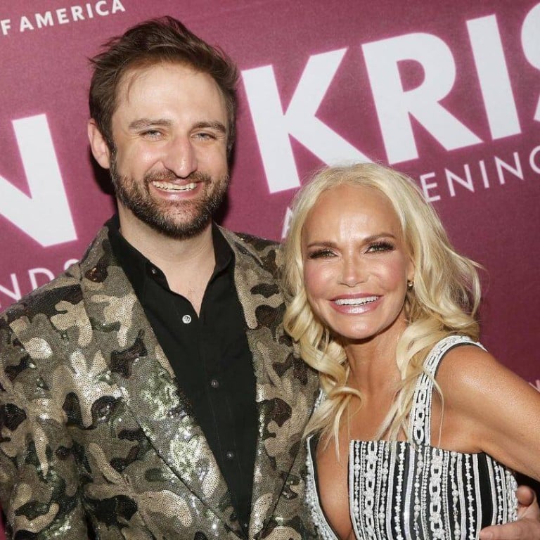 Kristin Chenoweth and her husband, musician Josh Bryant, at an event in New York in April. Photo: @kchenoweth/Instagram