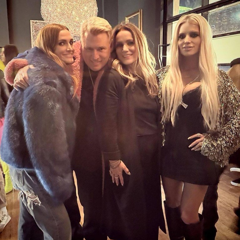 Happy families? Ashlee, Joe, Tina and Jessica Simpson. Photo: @jessicasimpson/Instagram