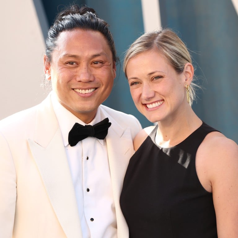Wicked director Jon M. Chu welcomed his fifth child with wife Kristin Hodge on the day of his movie’s LA premiere. Photo: Getty Images