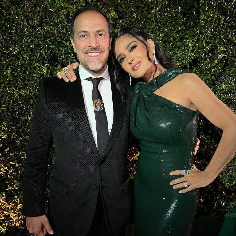 Meet Sami Hayek: the kid brother of actress Salma Hayek is an interior designer and artist whose exhibitions attract A-listers – from Demi Moore and Sofía Vergara to Anthony Hopkins. Photo: @salmahayek/Instagram