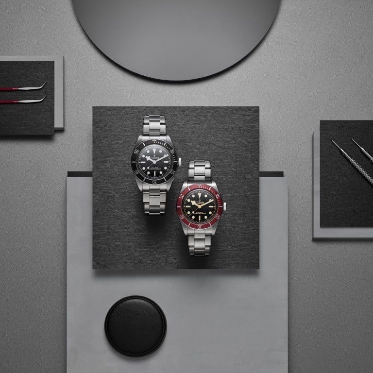 Today, Tudor’s Black Bay comes in colourways such as burgundy or black. Photo: Handout