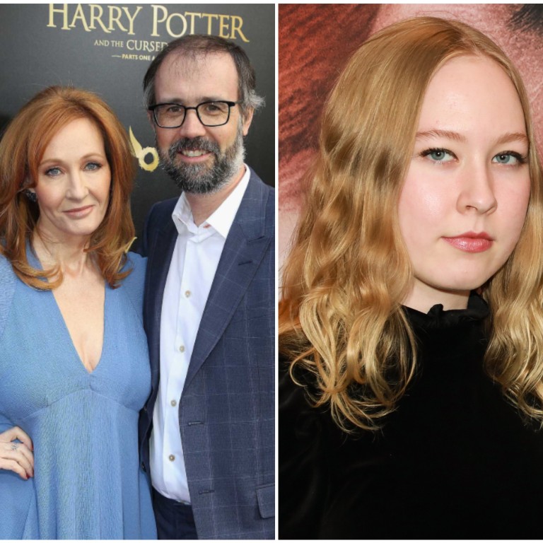J.K. Rowling is married to Neil Murray and shares two children with him, including Mackenzie (pictured). Photos: FilmMagic, Getty Images