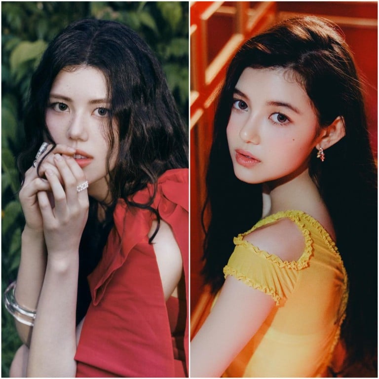 Rising K-pop star Olivia Marsh (left) is the sister of New Jeans singer Danielle Marsh. Photos: @livvy__marsh; @newjeans_ador/Instagram