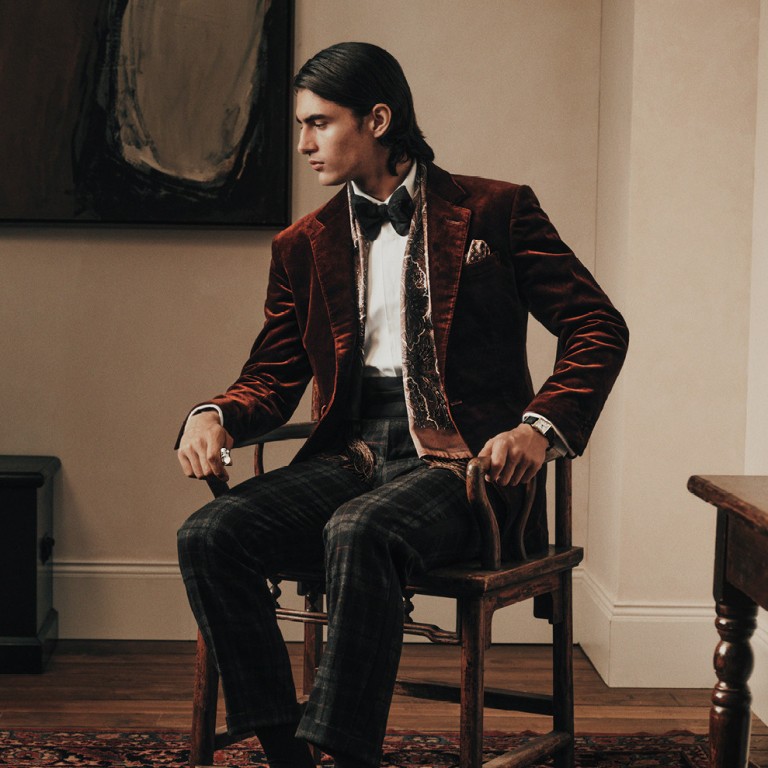Gifts to make a man the very picture of elegance, like this look from Dunhill shows. Photo: Dunhill