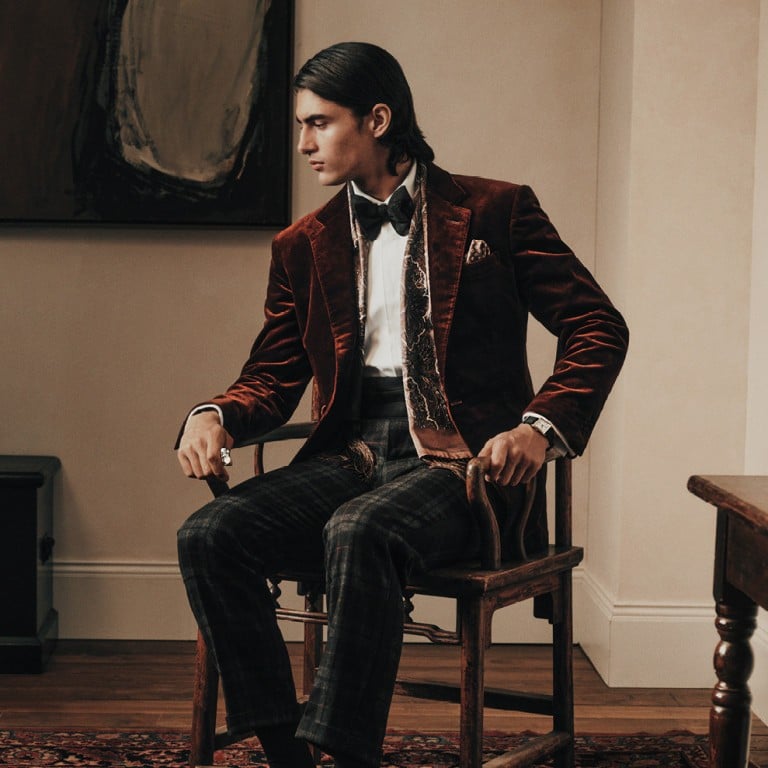 Gifts to make a man the very picture of elegance, like this look from Dunhill shows. Photo: Dunhill