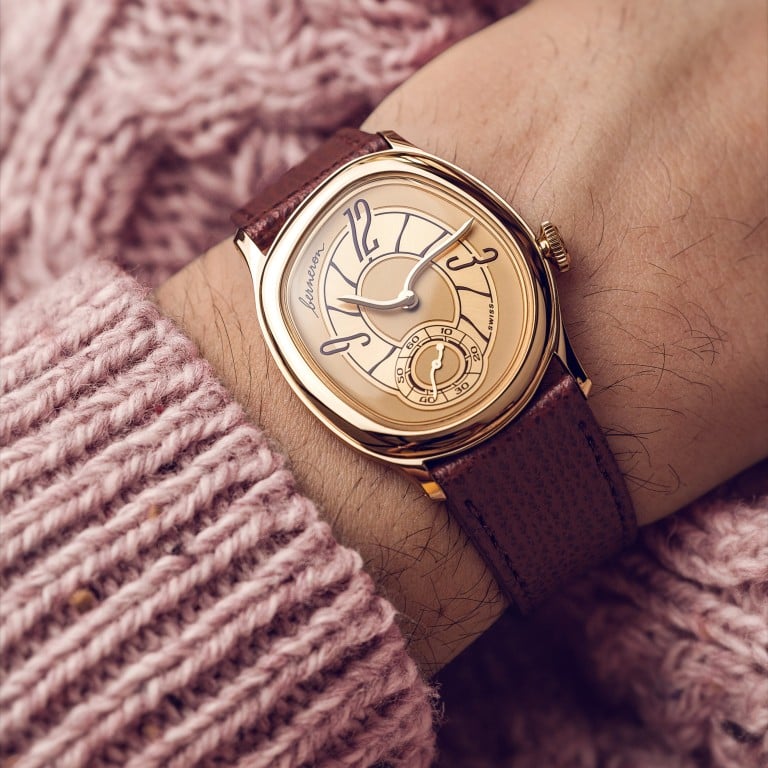 New watch brands like Berneron are pushing the boundaries in dial shape, as seen on this Mirage Sienna. Photo: Handout