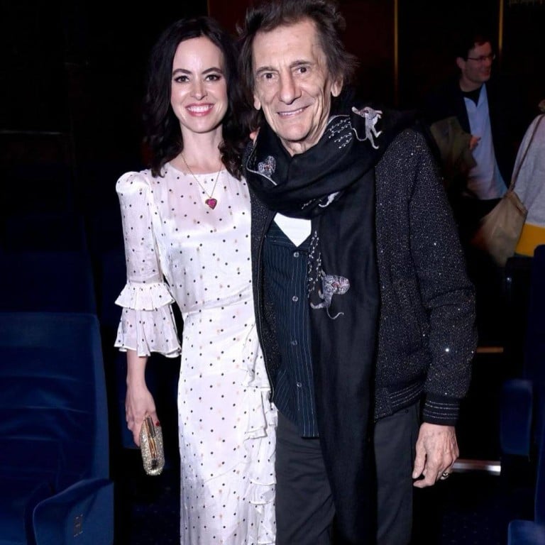 Meet Rolling Stone Ronnie Wood’s third wife, and the mother of his twin girls, Sally Humphreys – who recently met Prince William and King Charles. Photo: @sallywood1/Instagram