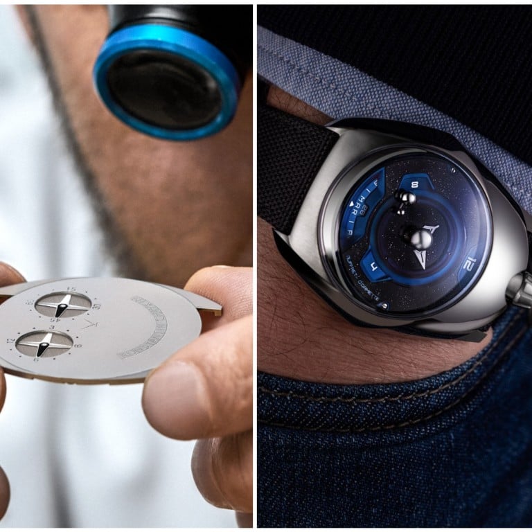 A different beat (from left): Konstantin Chaykin ThinKing prototype, SpaceOne Tellurium and Otsuka Lotec No.6. Photos: Hodinkee Japan