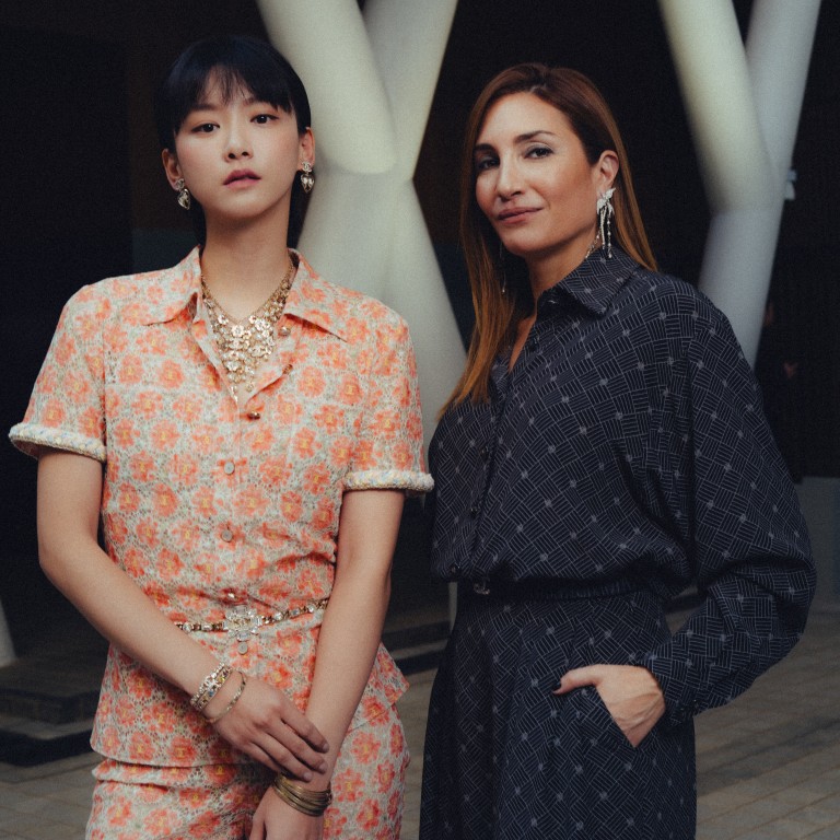 Actress Angela Yuen and director Audrey Diwan at the Chanel cruise 2024-25 show in Hong Kong, in November. Photos: Handout