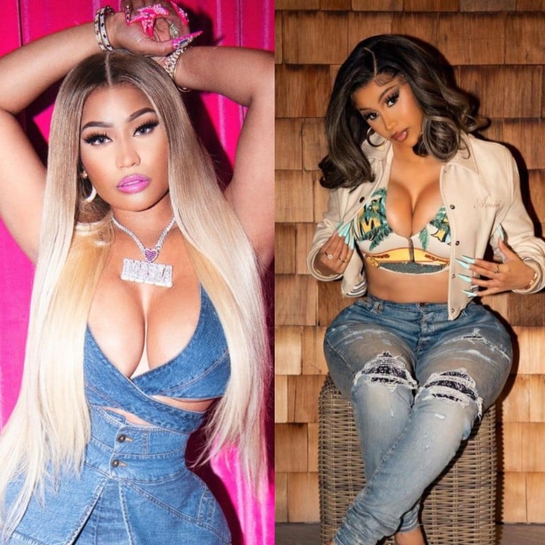 Celebrities involved in some of the biggest feuds ever include (from left) Nicki Minaj, Cardi B, Drake and Ice Spice. Photos: @nickiminaj, @cardib, @champagnepapi, @icespice/Instagram