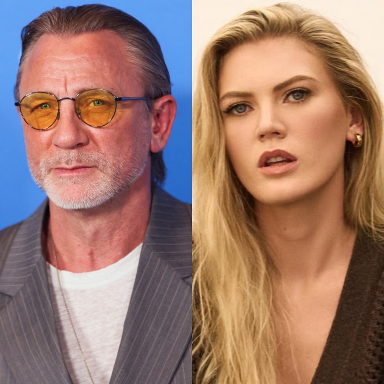 Daniel Craig’s daughter Ella Loudon is an artist. Photos: Reuters, @ellaloudon/Instagram