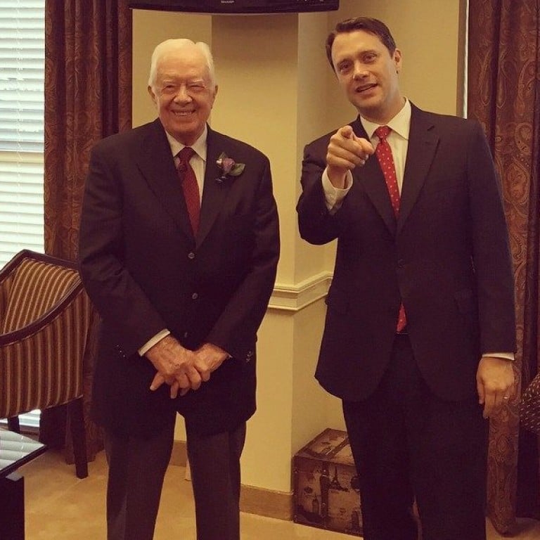 Meet late US president Jimmy Carter’s grandson, Jason Carter. Photo: @carter4governor/Instagram