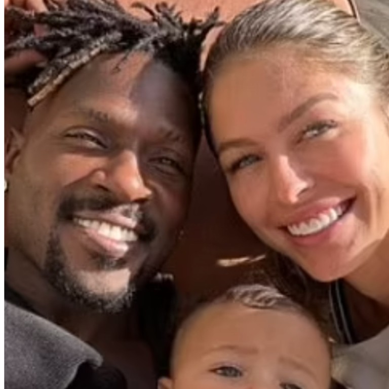 Controversial former NFL player Antonio Brown attempted to wish his ex Cydney Moreau happy birthday in December, but ended up insulting her instead. Photos: AB84/X, @cydrrose/Instagram