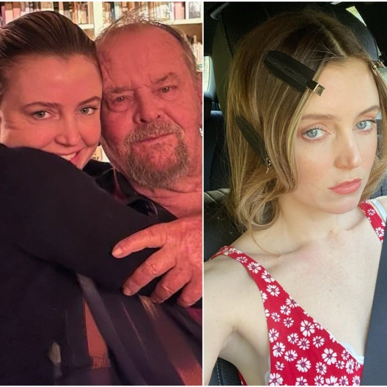 Lorraine Nicholson and her famous father Jack Nicholson. The 34-year-old has gone into directing. Photos: @lnicholson/Instagram