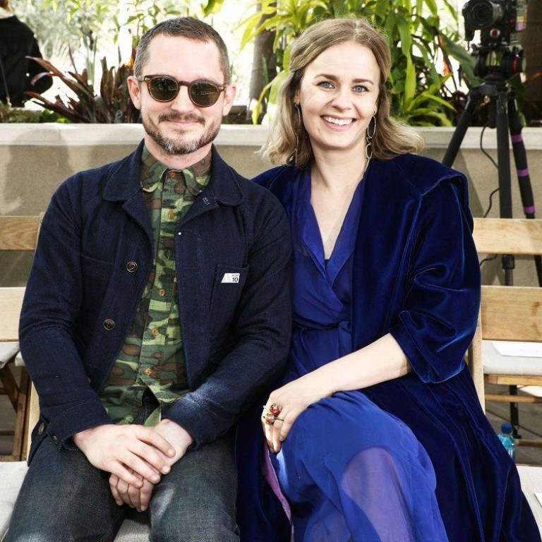 Elijah Wood may have tied the knot with long time partner Mette-Marie Kongsved on New Year’s Eve. Photo: @Crumpemag/X