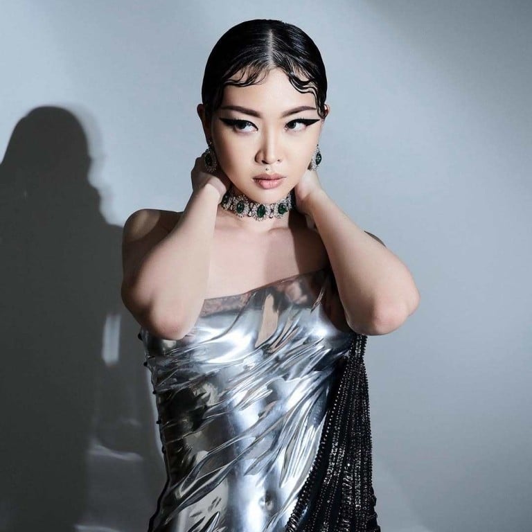 Grace Ling wears the wet saree look she created for last year’s Ambani wedding. Photo: @gracelingofficial/Instagram