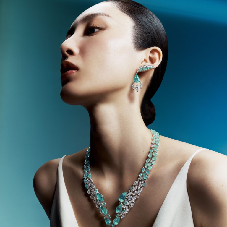 Boghossian Palace Voyages Taman Sari Flowing Droplets necklace and earrings. Photo: Handout