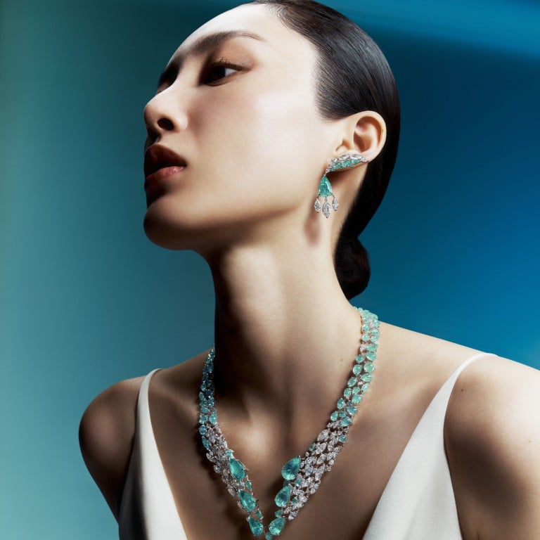 Boghossian Palace Voyages Taman Sari Flowing Droplets necklace and earrings. Photo: Handout
