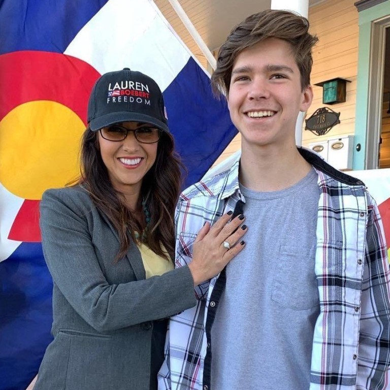 Lauren Boebert’s eldest son Tyler ran into trouble with the law last year. Photo: @laurenboebert/Instagram