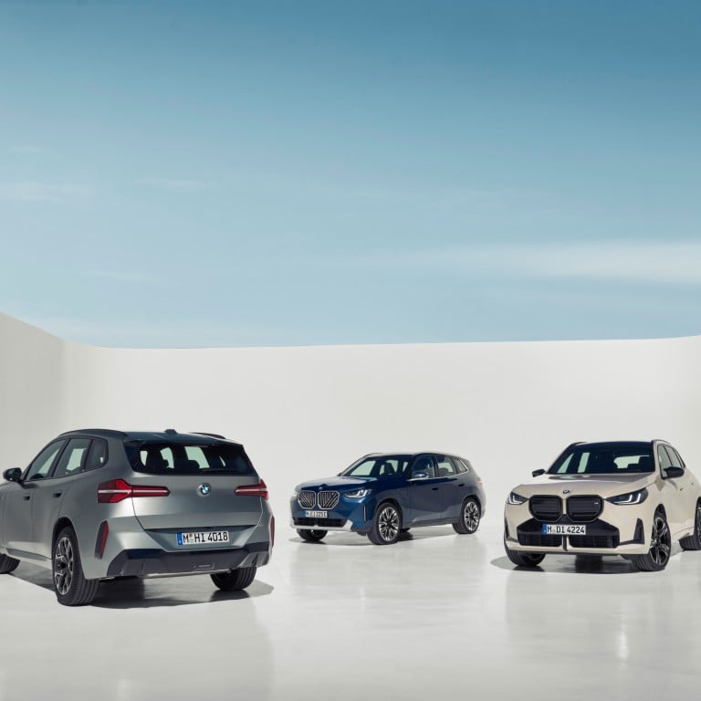 The new BMW X3 family.
Photo: Handout
