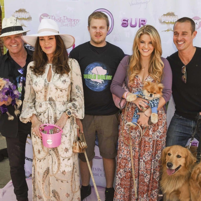 The Vanderpump-Todd family in 2016: (from left), Ken Todd, Lisa Vanderpump, Max Todd, Pandora Vanderpump-Sabo and Jason Sabo. Photo: WireImage