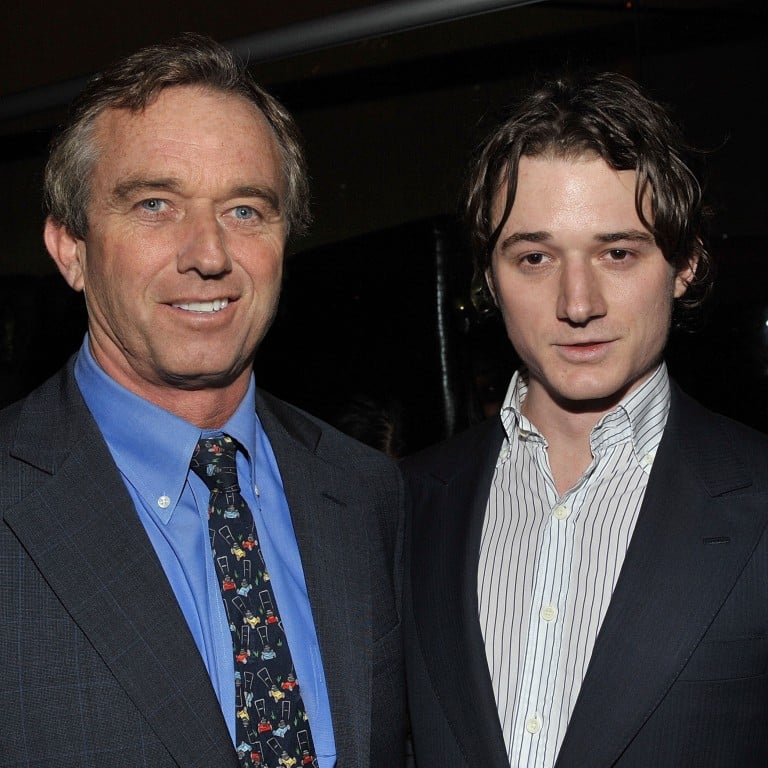Robert F. Kennedy Jr. and son Robert F. Kennedy III attend the Answering The Call For Haiti Earthquake Victims fundraiser at M2 Ultra Lounge in 2010, in New York City. Photo: Getty Images
